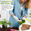 Premium Coco Coir Bricks, 4 Pcs, Organic Compressed Coconut Coir Starting Mix 5