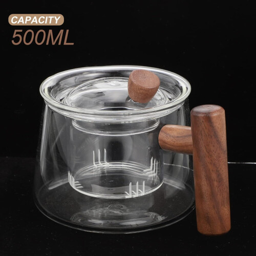 Transparent Tea Kettle for Brewing 500ml 2