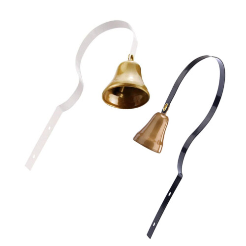 Elevate Your Dog's Training 2 Pcs Metal Training Doorbells for Enhanced