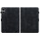 (For Xiaomi Redmi Pad Pro 12.1, Black) Lily Embossed Leather Tablet Case 3