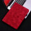 (For Xiaomi Redmi Pad SE 8.7, Red) Lily Embossed Leather Tablet Case 2