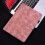 (For Xiaomi Pad 6 11.0 2023, Pink) Lily Embossed Leather Tablet Case 2