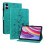 (For Xiaomi Redmi Pad Pro 12.1, Green) Lily Embossed Leather Tablet Case 1