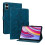 (For Xiaomi Redmi Pad Pro 12.1, Dark Blue) Lily Embossed Leather Tablet Case 1