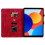 (For Xiaomi Redmi Pad SE 8.7, Red) Lily Embossed Leather Tablet Case 4