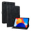 (For Xiaomi Redmi Pad SE 8.7,Black)Lily Embossed Leather Tablet Case 1