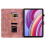 (For Xiaomi Redmi Pad Pro 12.1, Pink) Lily Embossed Leather Tablet Case 4