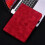 (For Redmi Pad 2 / Redmi Pad SE 11 2025, Red) Lily Embossed Leather Tablet Case 2