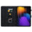 (For Xiaomi Pad 7 / Pad 7 Pro, Black) Lily Embossed Leather Tablet Case 4