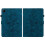 (For Xiaomi Redmi Pad SE 8.7, Dark Blue) Lily Embossed Leather Tablet Case 3