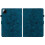 (For Xiaomi Pad 7 / Pad 7 Pro, Dark Blue) Lily Embossed Leather Tablet Case 3