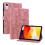 (For Xiaomi Redmi Pad SE, Pink) Lily Embossed Leather Tablet Case 1