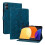 (For Xiaomi Redmi Pad 10.61, Dark Blue) Lily Embossed Leather Tablet Case 1