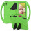 (Green) For Lenovo Tab P11 / J606F EVA Flat Anti Falling Protective Case Shell with Holder(Black) 2