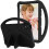 (Black) For Lenovo Tab P11 / J606F EVA Flat Anti Falling Protective Case Shell with Holder(Black) 2