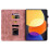 (For Xiaomi Redmi Pad 10.61, Pink) Lily Embossed Leather Tablet Case 4