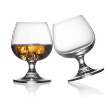 2 Set Clear Crystal Brandy Snifter for Wedding Bar Party 8.5 Ounce (250 ml) Ref:NGD