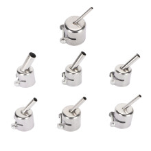 7Pcs Heat Gun Nozzles Aluminium Alloy Locking