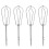4 Pack Hand Mixer Replacement Beaters for Baking and Cooking 1