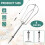 4 Pack Hand Mixer Replacement Beaters for Baking and Cooking 2