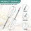 4 Pack Hand Mixer Replacement Beaters for Baking and Cooking 3