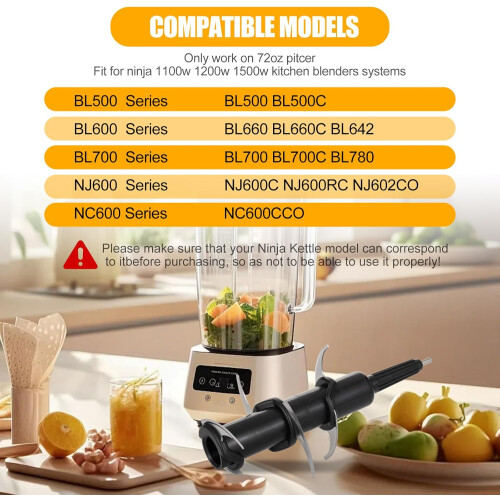 Blender 6 Blade Replacement Parts for Kitchen System 72 OZ 2