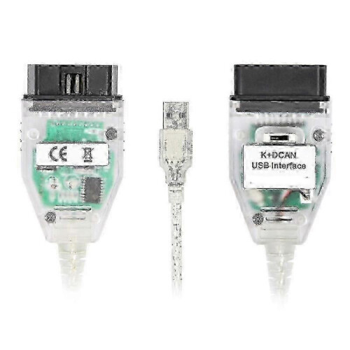 (white) For BMW INPA K+CAN K+DCAN FTDI FT232RL Chip with Switch USB Interface Diagnostic Tool For BMW OBD2 Scanner 2
