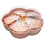 Divided Snack Serving Tray for Party Serving Dishes with 6 Sections 1