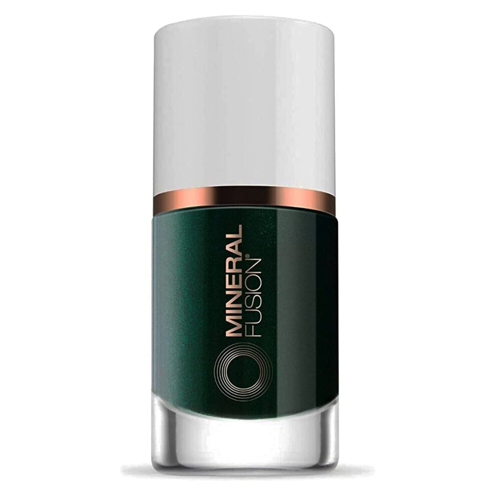 Mineral Fusion Green Nail Polish Emerald Money Maker