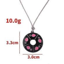 (14, One Size) Girl Lady Jewelry Peacock Necklace Pendant Snake Bracelet Tales Cosplay Jewelry Accessories Woman Man Gifts Anime Jewelry-Yvan
