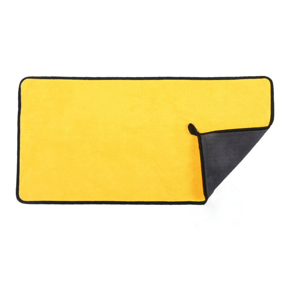 Car Wash Towel Thickened Double Sided Velvet Coral 9121376844805