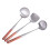 3 pcs Titanium Wok Utensils Set for Camping and Kitchen 1