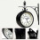 Wall Clock Wrought Iron Garden Clock Station Clock 2-sided Handcrafted Grand Central Terminal New Yo 4