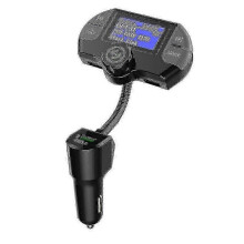 Digital Dab Radio Receiver Car Dab Tuner Bluetooth 4.2 Fm Transmitter Aux Stereo Music Qc3.0 Dual Usb Support Tf Card U-disk