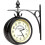 Wall Clock Wrought Iron Garden Clock Station Clock 2-sided Handcrafted Grand Central Terminal New Yo 1