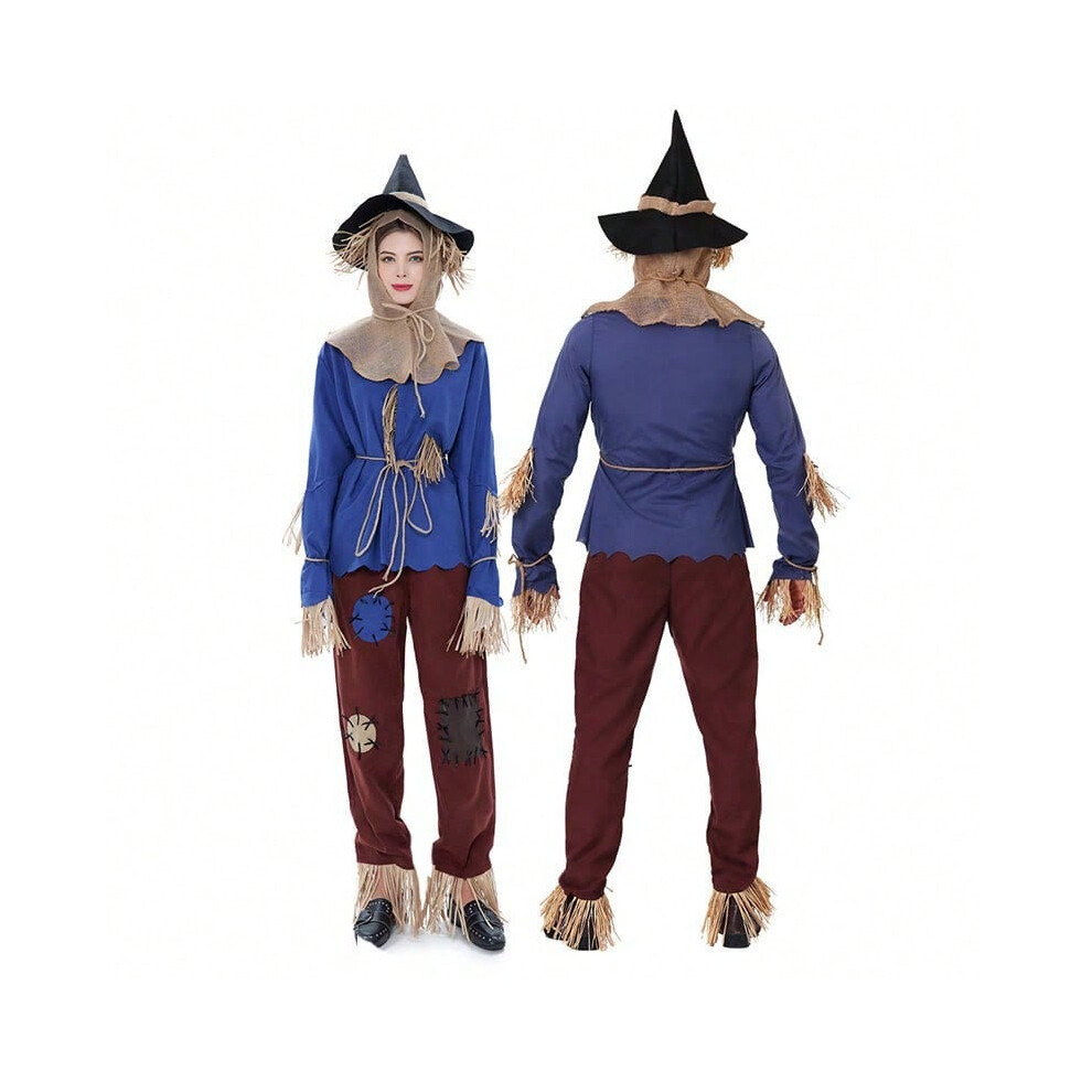 Ibywind (Women's, Xl) Halloween Costume The Wizard Of Oz Scarecrow Costume Role Play Stage Performance Costume