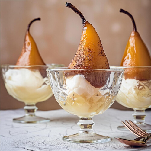 4 Transparent Bowl Set for Dessert 300 ml 2