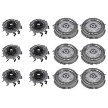 6 Pack SH50 Replacement Heads for Series 5000 Shavers, S5000 S5420 S5380 S5351 MultiPrecision
