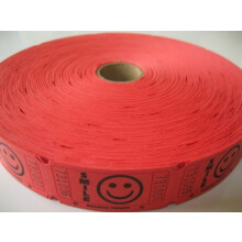 2000 Red Smile -sinkkurullaa per kk in numeroituja arpalipukkeita