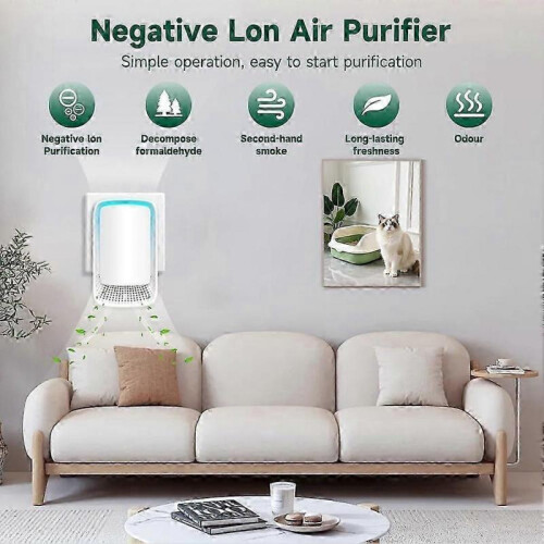 Air Ionizers for Home 3-Pack,Negative Ion Generator EU 2
