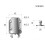 8 Pack Push Latchtouch Latch Safe Push Latchrebound Self-locking Deviceopen Catch Lock Drawer Cabinet Catch Touch Latch Cupboard Bedroom 2