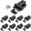 8 Pack Push Latchtouch Latch Safe Push Latchrebound Self-locking Deviceopen Catch Lock Drawer Cabinet Catch Touch Latch Cupboard Bedroom 1