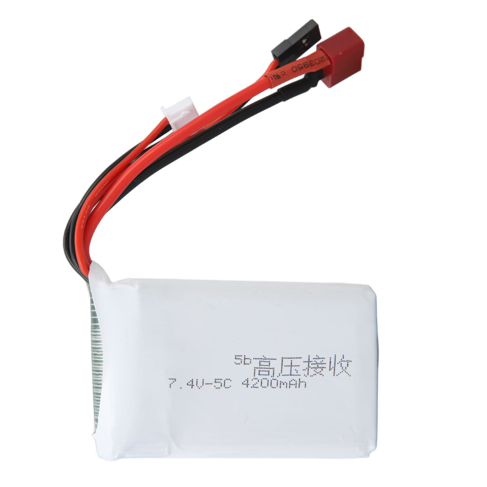 Rc 7.4V 4200Mah Lithium Battery Lightweight 9121376845871