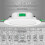 12pcs 7w White Led Downlight Recessed Ceiling Lights Slim Spot Light 2