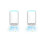 2 Pcs Quiet Plug-in Air Purifier for Home Negative Ionizer Technology for Bedroom Pet Kitchen Office 1