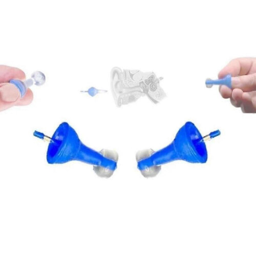 Innovative Inflatable Earplugs, Ultra-Comfy Reusable Noise-Reducing Earplugs