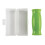 OXO OXO Good Grips Σιλικόνης Ξεφλουδιστής Σκόρδου με Θήκη Αποθήκευσης, Διαφανής, 1EA 5