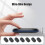 Mouse Mover Undetectable with Timer, Silent Mouse Jiggler, Black 2