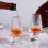 2 Set Stemless Crystal White Glasses Engagement Gifts Dishwasher Safe 2.31oz 4
