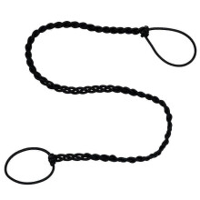 (Black) Soft Hair Ties for Active Lifestyle Elegant Braided Hair Ties Charm for Daily Wear Stretchable Hairband Accessory